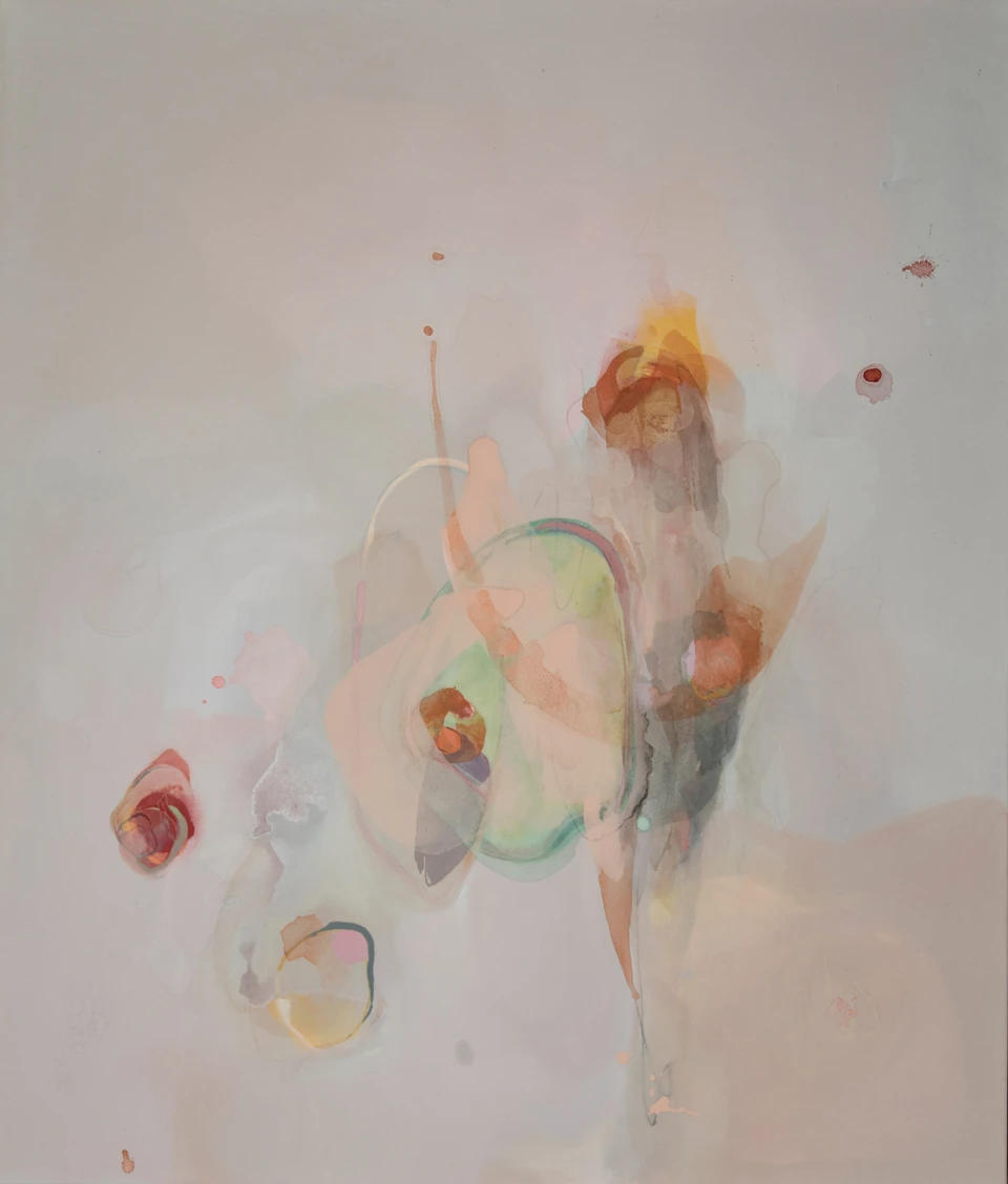 Leye 2, Malerei von Sigrid Schenk