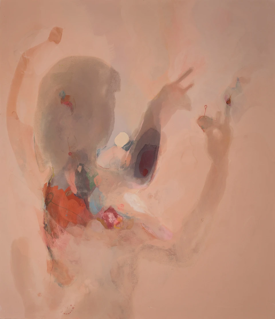 Leye 3, Malerei von Sigrid Schenk
