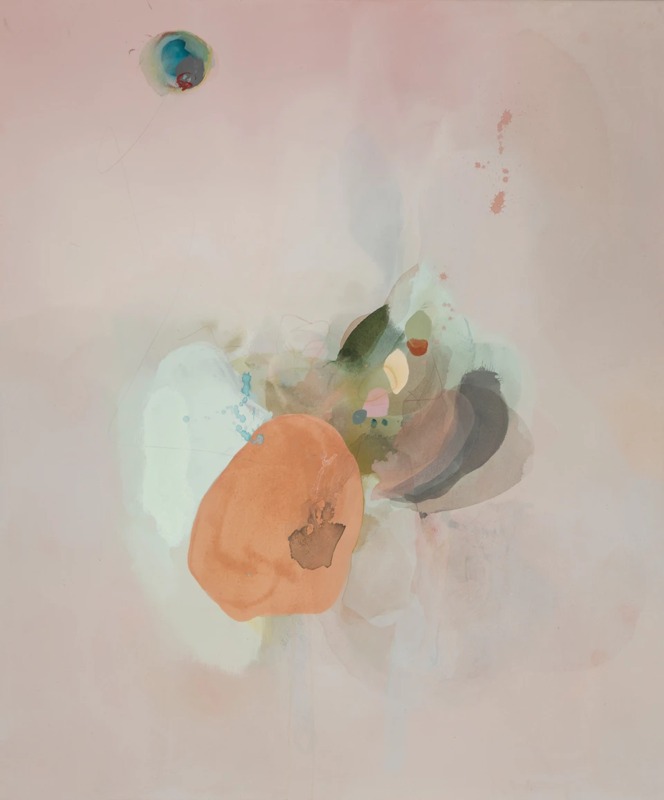 Leye 4, Malerei von Sigrid Schenk