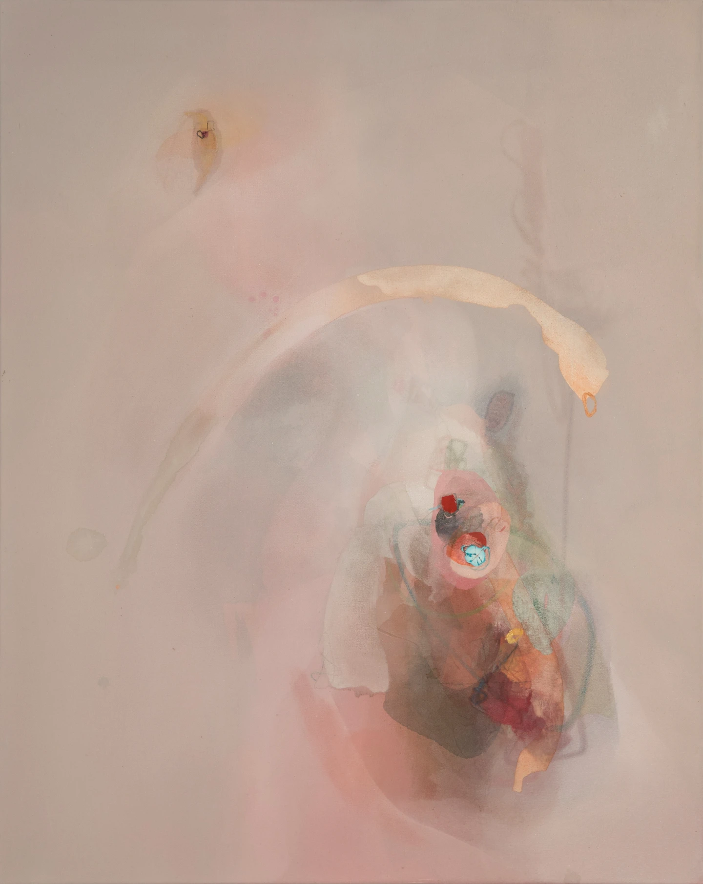 Steinbruch II, Malerei von Sigrid Schenk